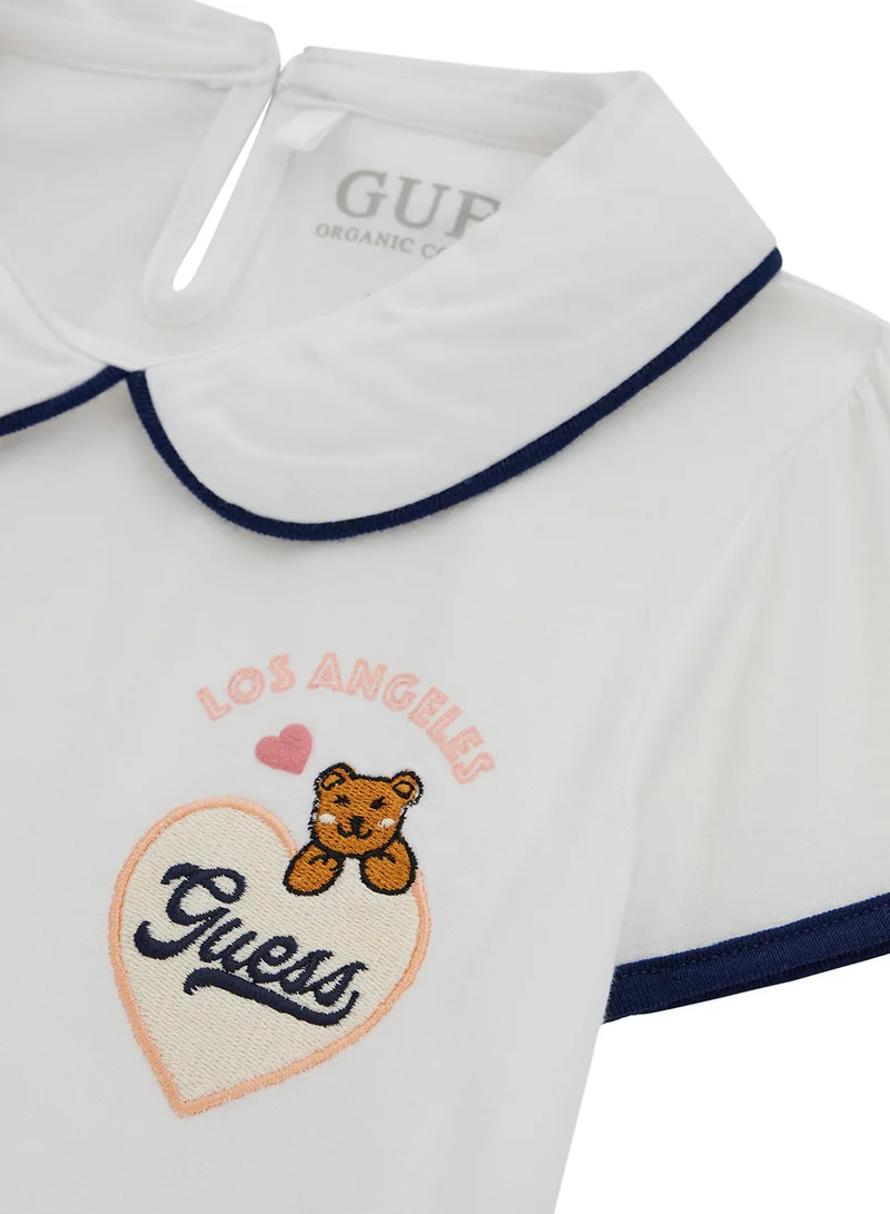GUESS Kids Graphic Crew Neck T-Shirt