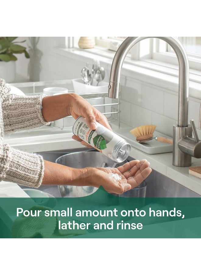 Seventh Generation Zero Plastic Hand Wash Powder Lathering Cleanser Mandarin Orange And Grapefruit Foaming 5 Oz - Image 3