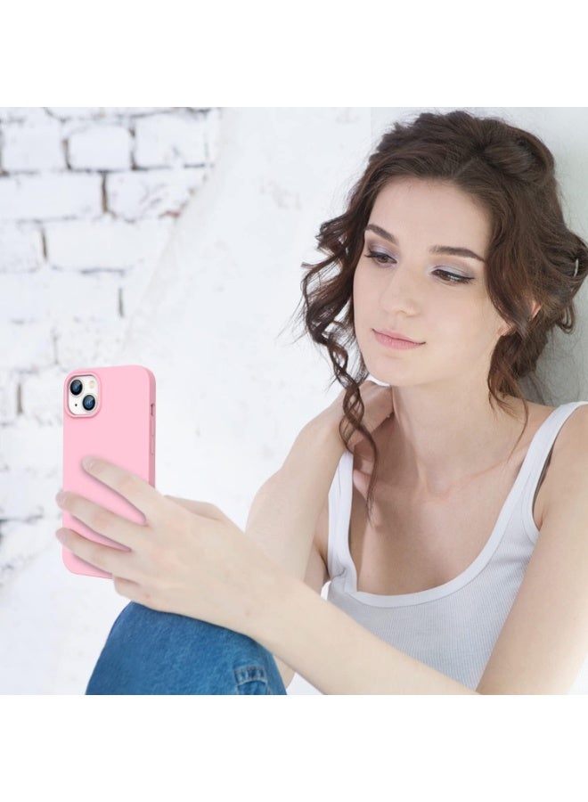 BORTONY iPhone 13 Case Soft Silicone Anti Scratch iPhone 13 Cover Shockproof with Inside Micrfiber Lining Protective Phone Case for iPhone 13 6.1 inch - Image 3