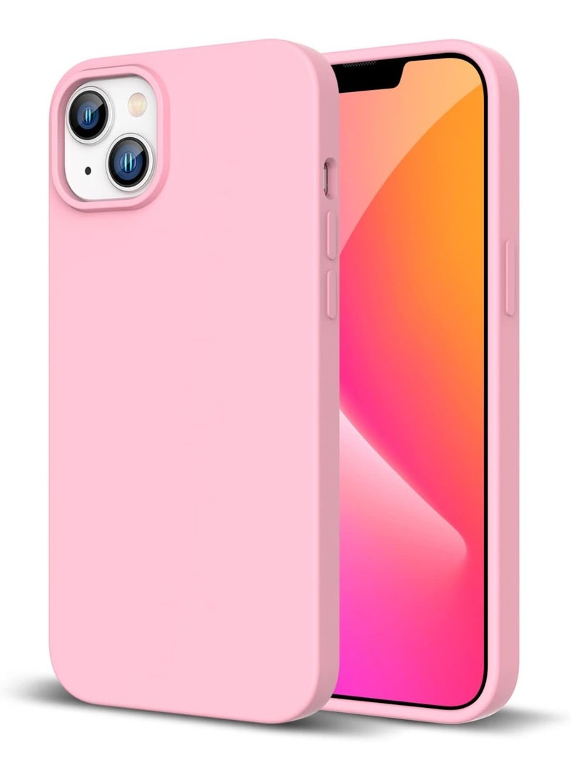 BORTONY iPhone 13 Case Soft Silicone Anti Scratch iPhone 13 Cover Shockproof with Inside Micrfiber Lining Protective Phone Case for iPhone 13 6.1 inch - Image 1