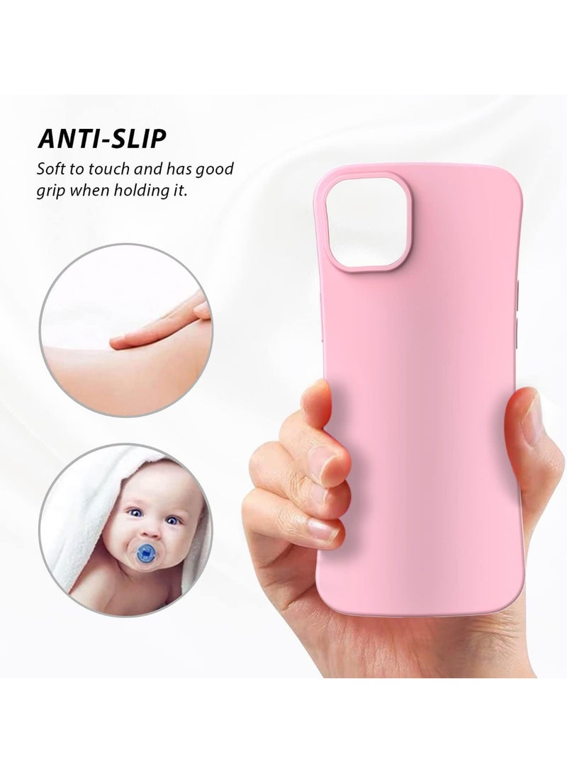 BORTONY iPhone 13 Case Soft Silicone Anti Scratch iPhone 13 Cover Shockproof with Inside Micrfiber Lining Protective Phone Case for iPhone 13 6.1 inch - Image 4