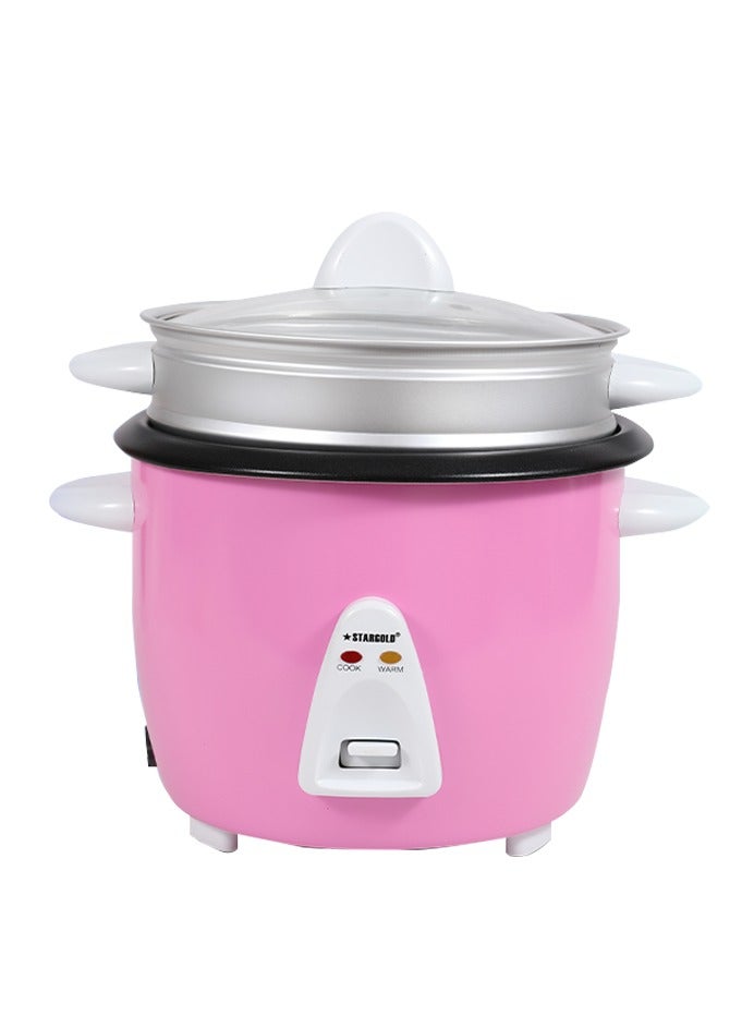 ستارجولد طباخ أرز كهربائي سعة 1.8 لتر أوتوماتيكي بقدرة 700 واط متعدد الاستخدامات للطهي الصحي - Image 1