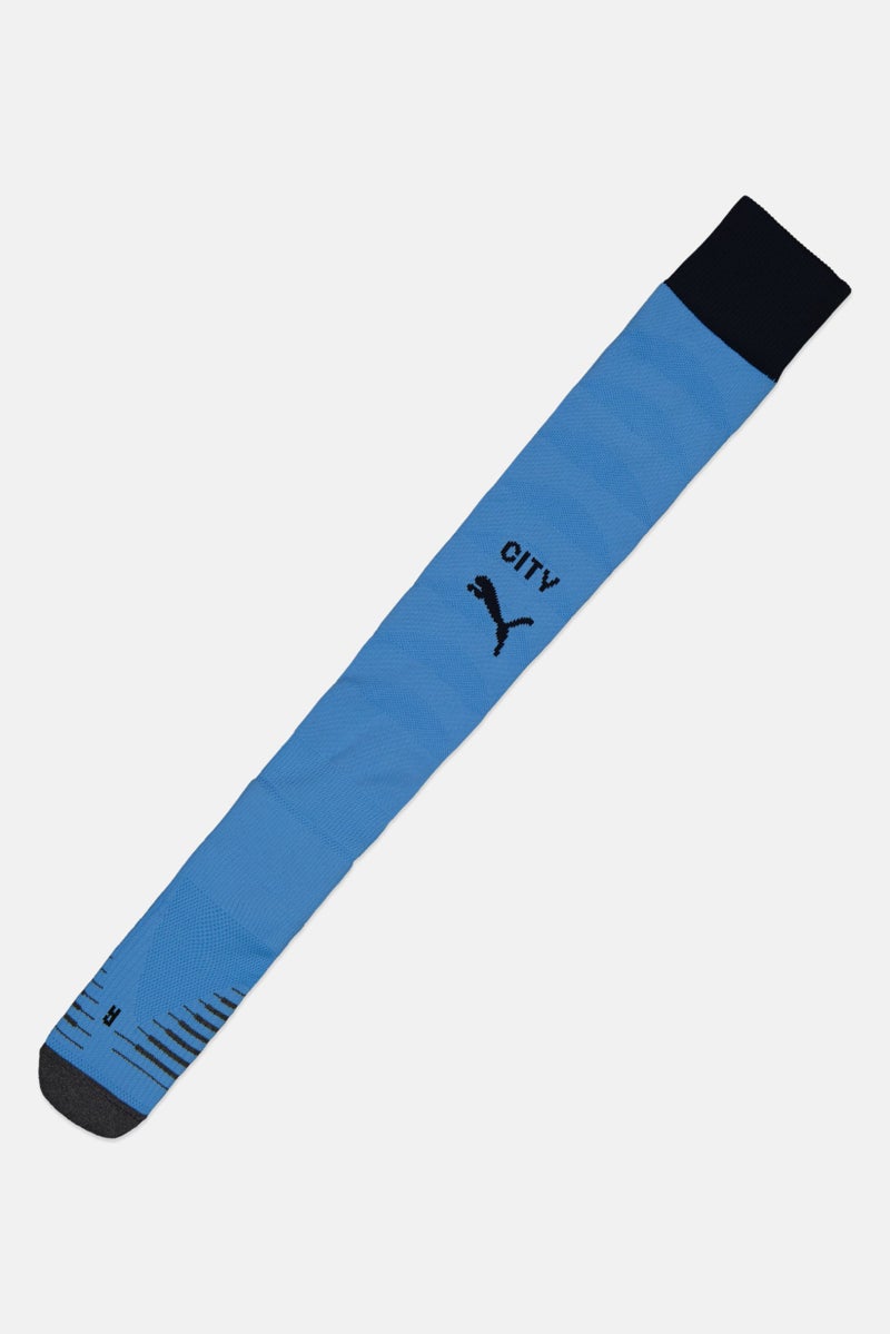 Puma x Manchester City Men 1 Pair Football Knee-High Socks, Light Blue - Image 2