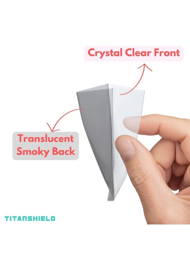 TitanShield Smoked Inner Sleeves - Make Card Backs Opaque (200 CT) Double Sleeving Perfect Fits. Compatible with Pokemon, Magic The Gathering MTG, & Flesh & Blood, One Piece | Midnight Edition - Image 5