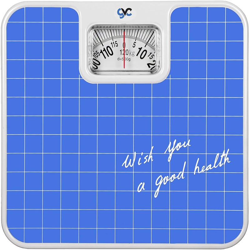 GVC Iron Analog Weight Machine - Manual Weighing Scale (Upto 120Kg Capacity), Blue - Image 5