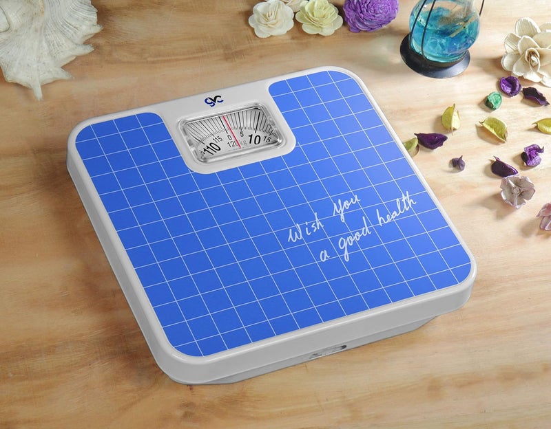 GVC Iron Analog Weight Machine - Manual Weighing Scale (Upto 120Kg Capacity), Blue - Image 2