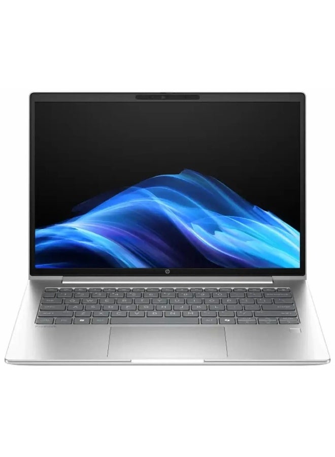 HP لابتوب HP 15-fd1062ne، معالج Intel Core Ultra 7 155H، شاشة 15.6 بوصة FHD، سعة تخزين 512 جيجابايت SSD، ذاكرة عشوائية 8 جيجابايت DDR5، بطاقة رسومات Intel ARC، نظام تشغيل DOS، لون فضي طبيعي - D41P1EA - Image 1