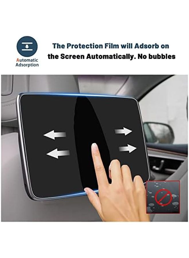 Maybach GLS Rear Row Infotainment Touchscreen Tempered Glass Protector for S500 S580 S680 Mercedes SUV - Image 5