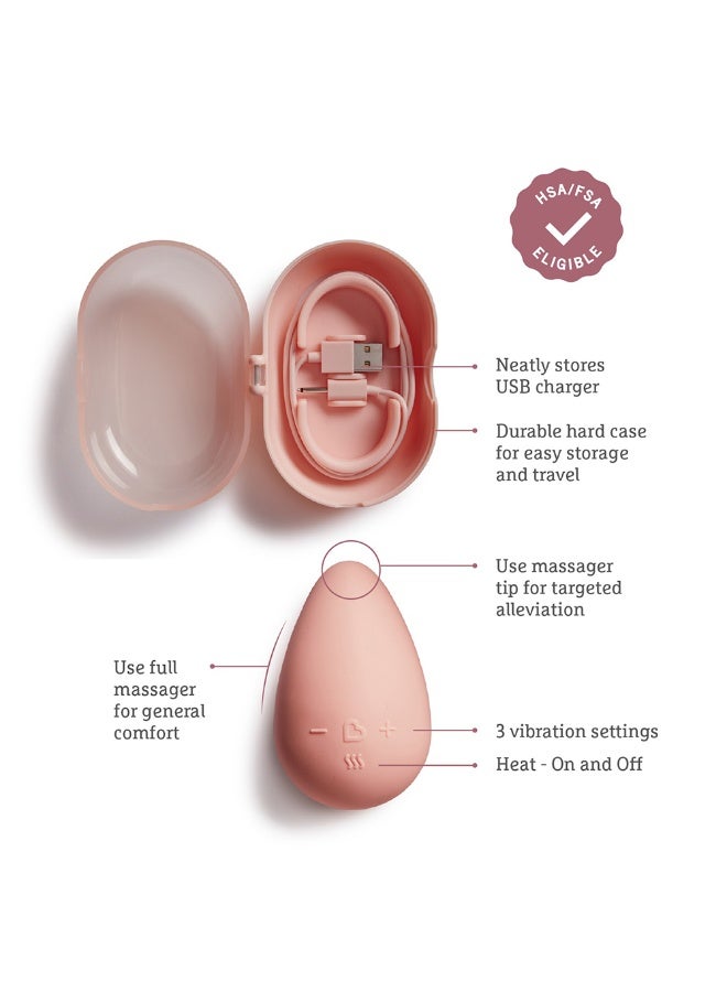 Munchkin Lactation Massager – Soothing Heat & Vibration, Pain Relief for Breastfeeding, Compact & Waterproof - Image 4
