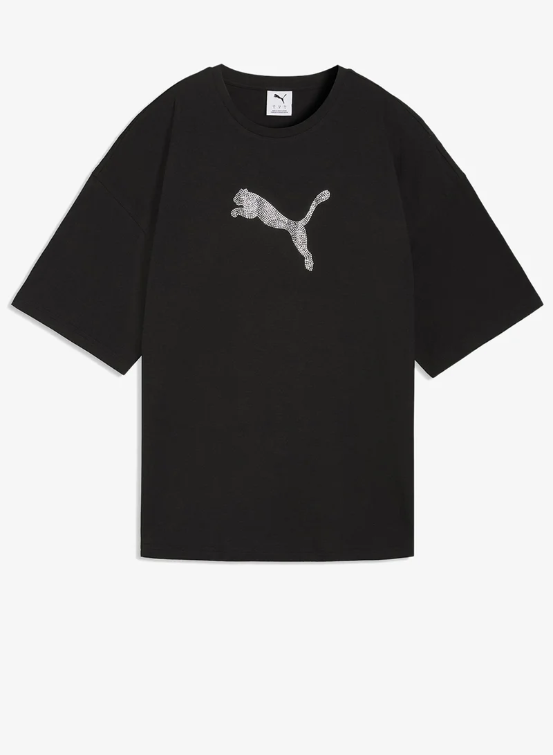 بوما Essential Graphic Leo Luxe Oversized T-Shirt