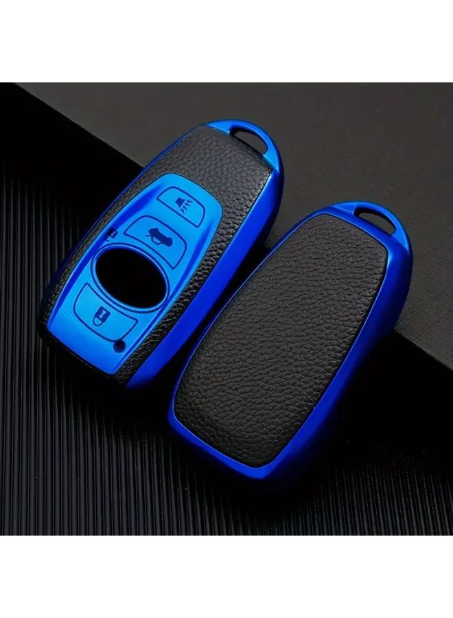 غطاء مفتاح السيارة من TPU الفضي لسيارات Subaru Outback وCrosstrek وForester وWRX وImpreza - Image 4