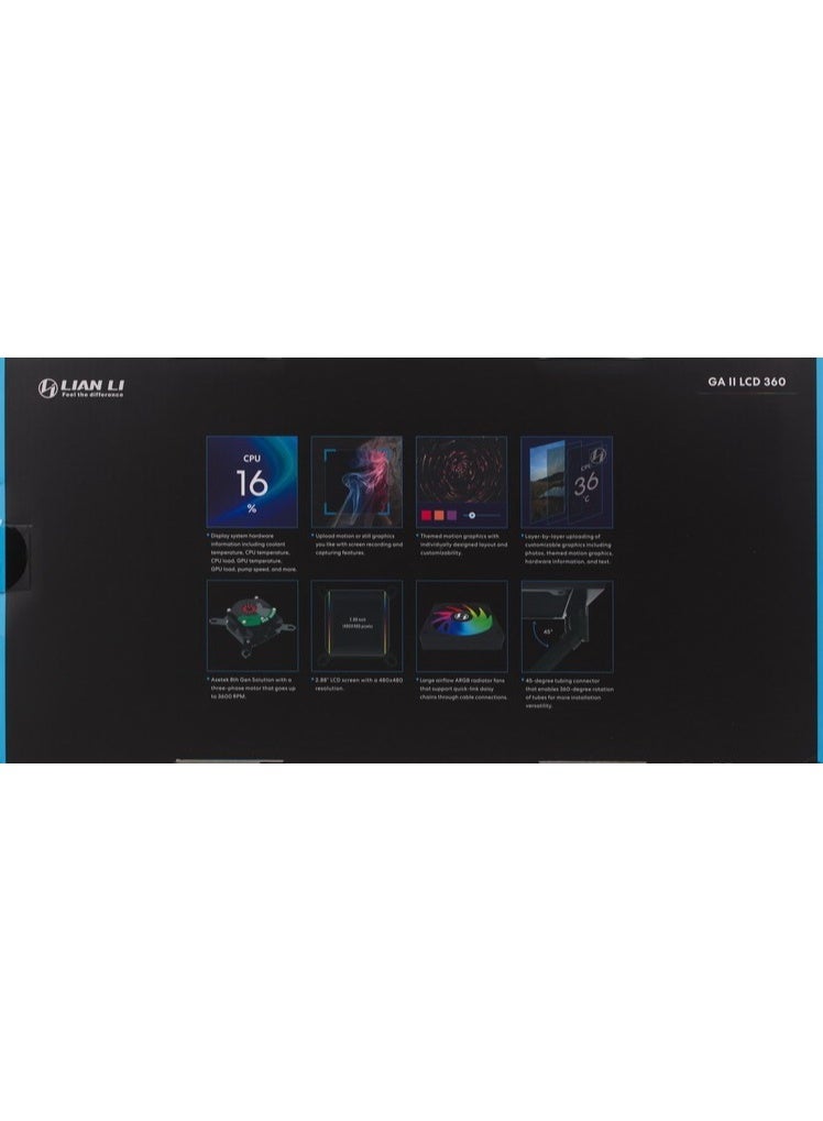 LIAN LI GA II LCD 360 (أسود) - Image 2