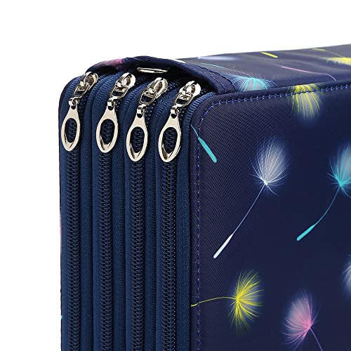Lbxgap Portable Colored 184 Slots Pencil case Organizer with Printing Pattern for Watercolor Pens or Markers, Pencil Case Organizer for Artist - Image 5