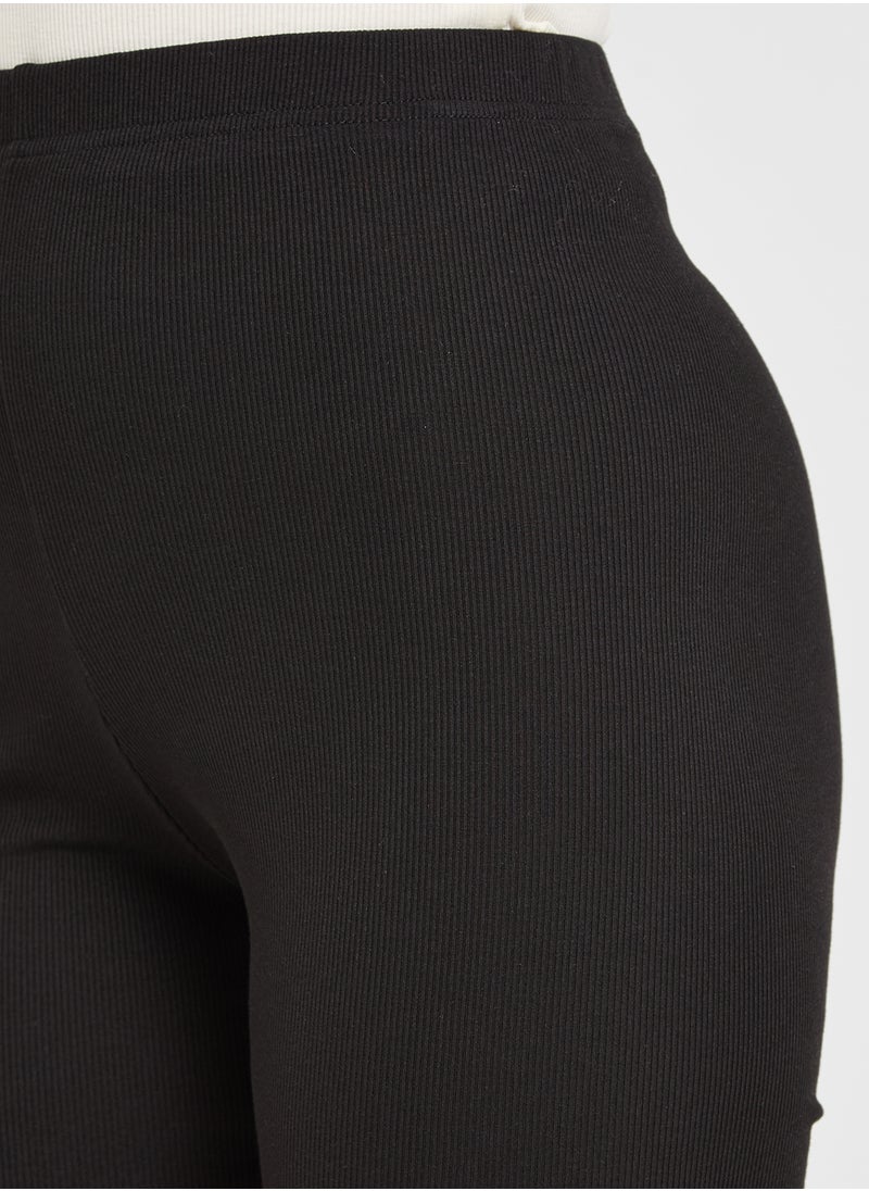 Ginger Basics - Ribbed High Waist Short - Image 1