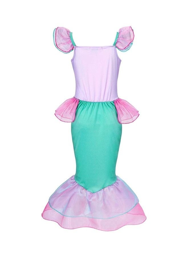 Mermaid Costume with Jewellery Set 100cm - Image 3