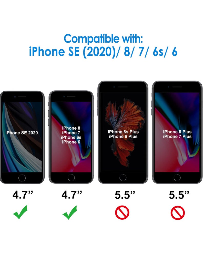 Jetech 3 Pack Screen Protector For Iphone Se 3 2 2022 2020 Edition Iphone 8 Iphone 7 Iphone 6S And Iphone 6 Tempered Glass Film 4.7 Inch - Image 2
