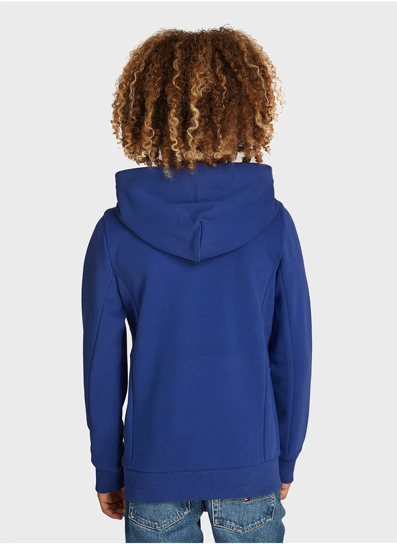 كالفن كلاين جينز Kids Zip Through Hoodie