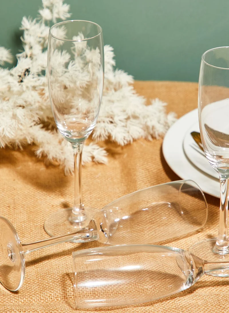 Hema Set 4 Flute Glasses
