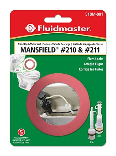 Fluidmaster 510M-001-P10 Mansfield Replacement Flush Valve Seal, Red - Image 5