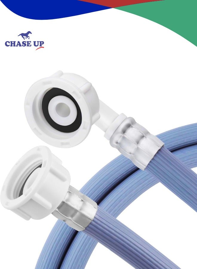 Chase Up Premium Quality Universal Washing Machine/Dishwasher Inlet Hose with 90 Degree Elbow,Adapter For Fully Automatic Washing Machine,Reliable Dishwasher Explosion-proof Extension Tube (1.5M) - Image 1