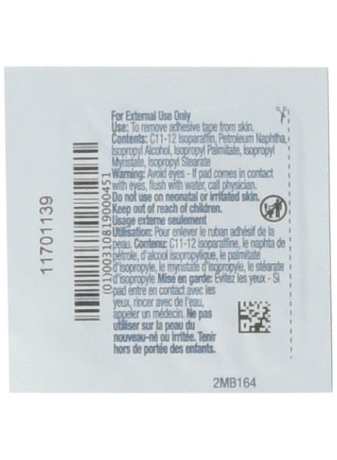 PDI PDI Healthcare B16400 Adhesive Tape Remover Pad, 1.2" Width, 2.6" Length, Pack of 100  - Image 2