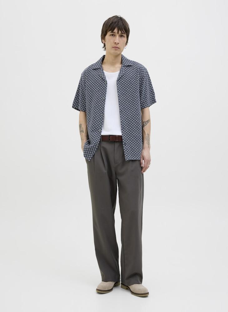 JACK & JONES Jprbluedison Jacquard Resort Regular Fit  Shirt  - Image 4