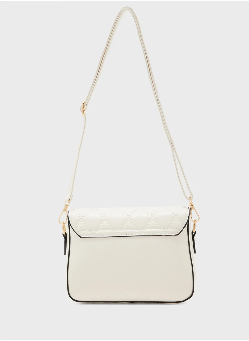 ELLA Ladies Quilted Crossbody Bag