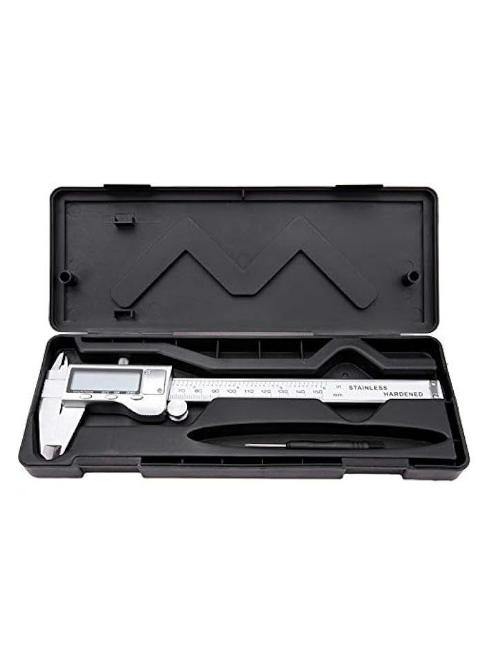 PROMASS Stainless LCD Electronic Digital Vernier Caliper Micrometer Guage 150mm To 6inch  - Image 1
