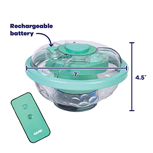 Game Pool Lights - 8 Colors 8 Modes, Easily Installable, Remote Controlled, Uses 3 AAA Rechargeable Batteries, for Above Ground Pools - Image 4
