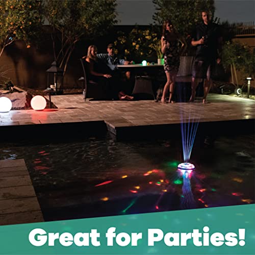 Game Pool Lights - 8 Colors 8 Modes, Easily Installable, Remote Controlled, Uses 3 AAA Rechargeable Batteries, for Above Ground Pools - Image 3