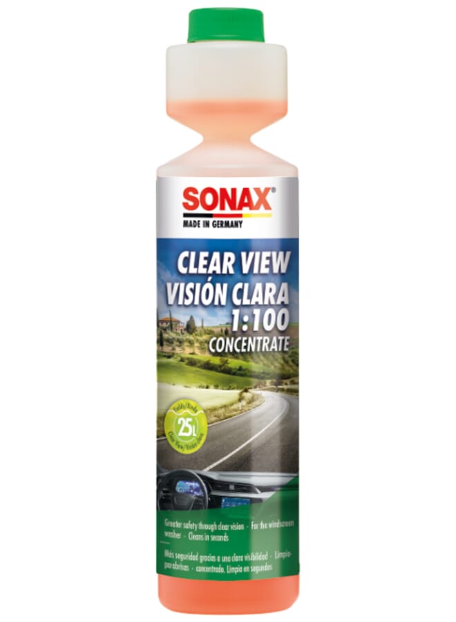 sonax Clear View 1:100 Concentrate Content:250 ml Art. No.: 371141