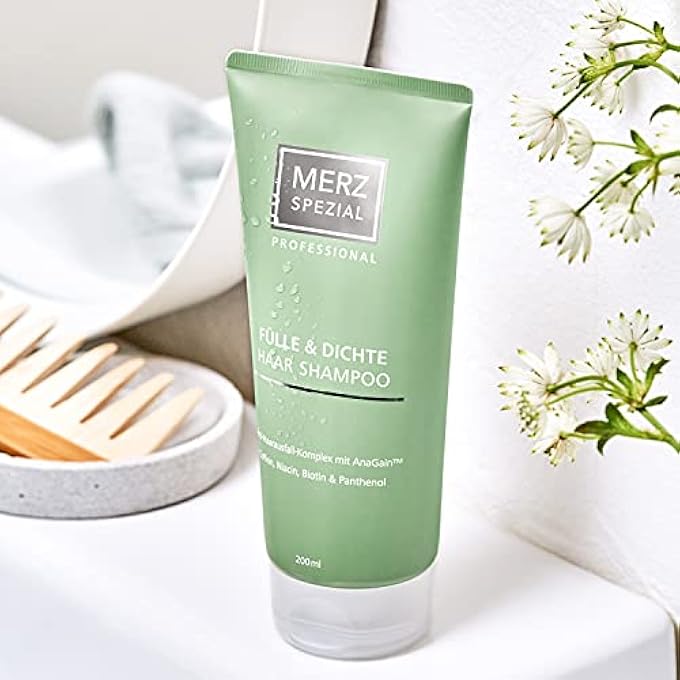 HAIR SHAMPOO FULLNESS & DENSITY - FOR MORE HAIR GROWTH & VOLUME WITH KERATIN, CAFFEINE, BIOTIN (1 X 200 ML) - Image 3