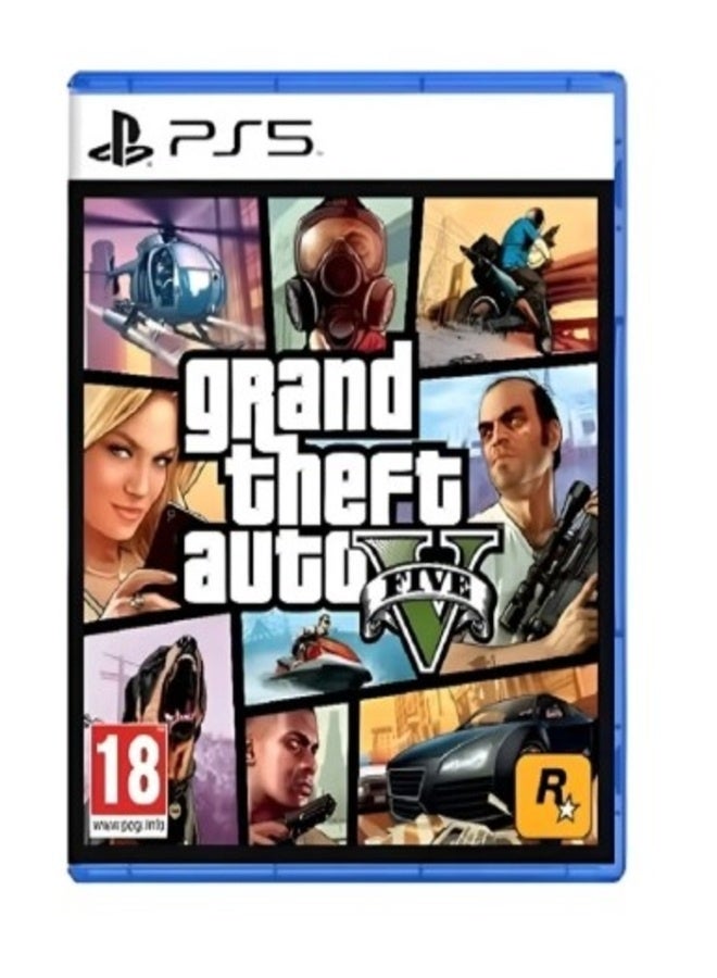 روك ستار جيمز جراند ثفت أوتو V - بلاي ستيشن 5 (PS5) - Image 1