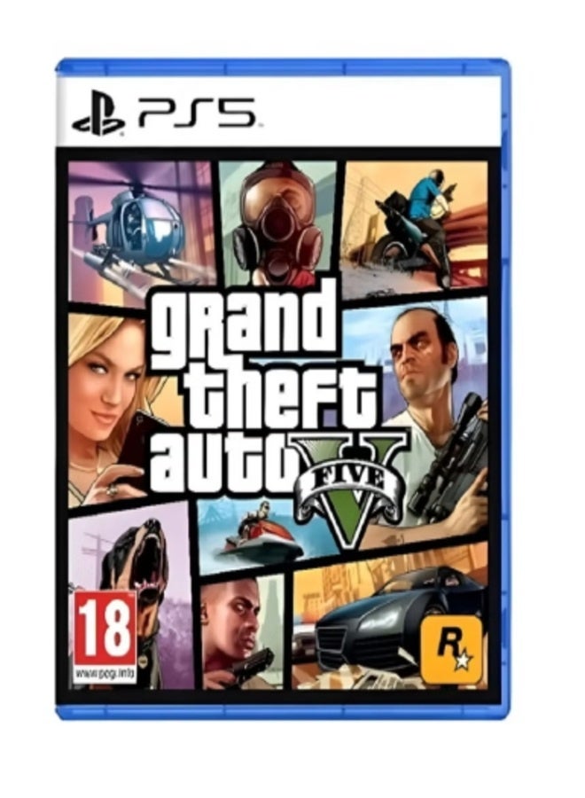 روك ستار جيمز جراند ثفت أوتو V - بلاي ستيشن 5 (PS5) - Image 2