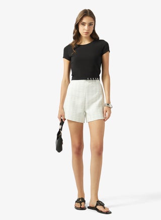 Crew Neck Knit Top