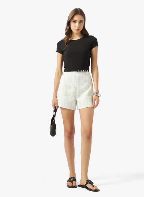 Crew Neck Knit Top