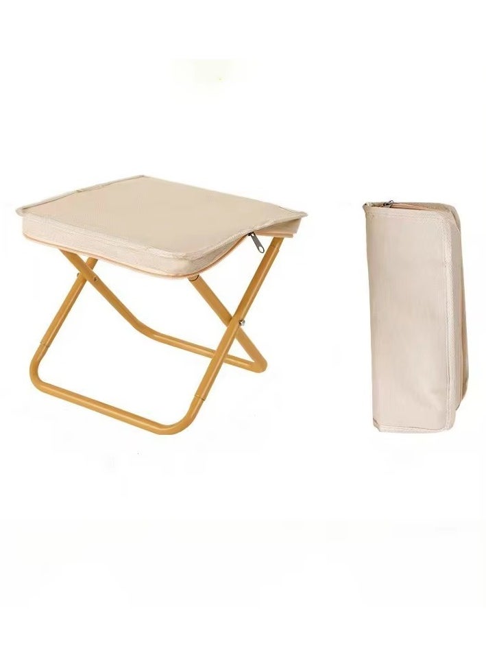 Generic - Outdoor Mini Small Lightweight Carbon steel Compact Ultralight Compact Folding Beach Chair - Image 1