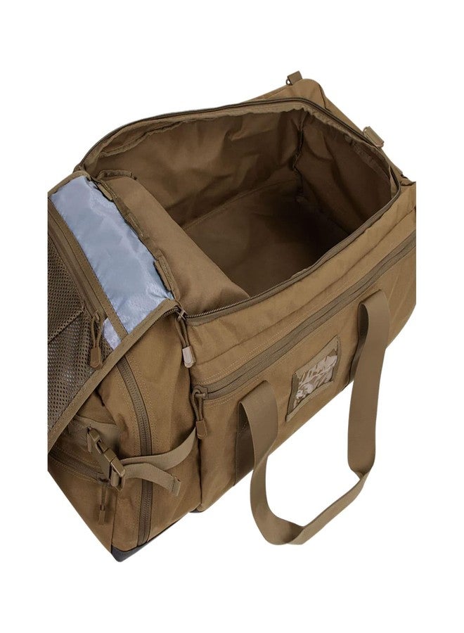 Condor Colossus Duffel Bag - 3 in 1 Rugged Tactical Gear Bag - Backpack/Duffle/Shoulder - Lightweight Multicompartment with 52L Storage - Coyote Brown (Military, Outdoors, First Responders) - Image 5