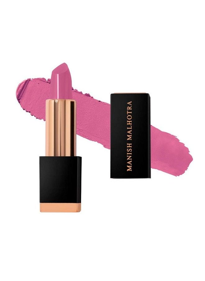 MyGlamm Manish Malhotra Beauty Soft Matte Lipstickcandy Crush (Pink)4 G ;Long Lasting & Hydrating Matte Lipstick  - Image 3