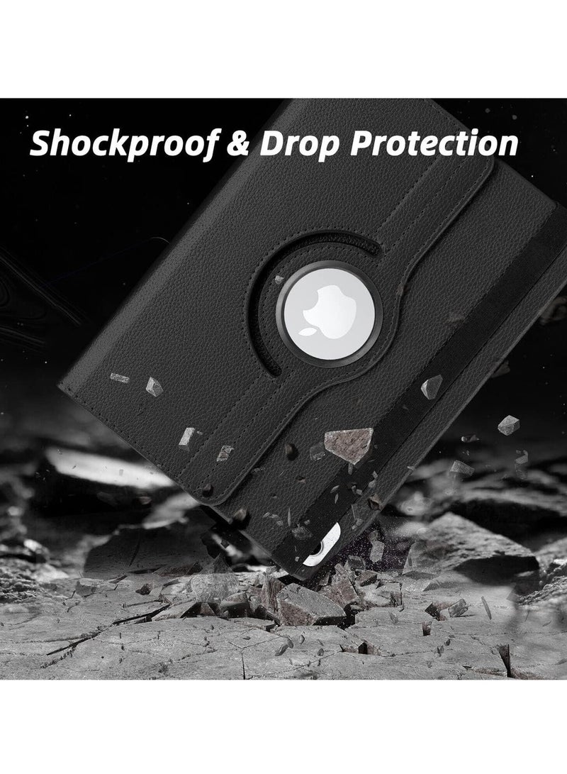 FOCUS Case for Ipad 10th Generation Case 2022 iPad 10.9 Inch 360 Rotating Portfolio Case Black - Image 3