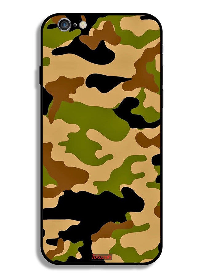 Apple iPhone 6/6s Protective Case Camouflage Abstract Digital Pattern