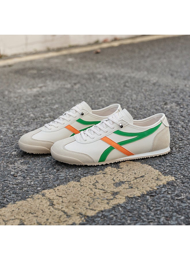 CARTELO Trendy Item】men's Retro Casual Shoes, Comfortable Low-top Sneakers, German Training Shoes, White Men's Shoes - Image 4