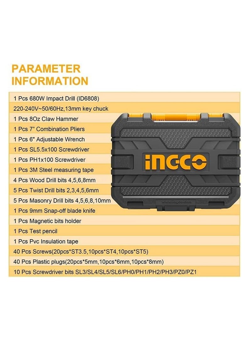 INGCO INGCO 115 Pcs Tools Set – HKTHP11151  - Image 4