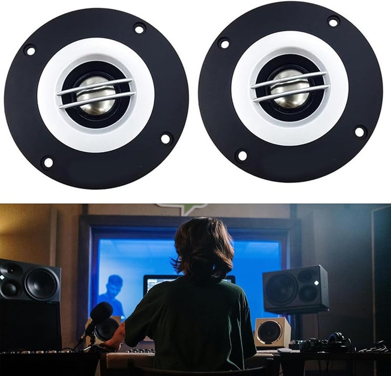 4 بوصة 30 واط سماعة تويتر حريري 8 أوم 100 واط لتعزيز الصوت الحاد لمسرح المنزل اللون أ - Image 4