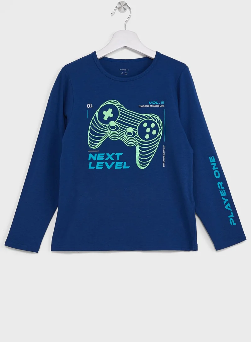 NAME IT Kids Peony Gaming Pyjama Set