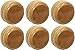 Maple Landmark Plain YoYos 6 Pack Made in USA - Image 3