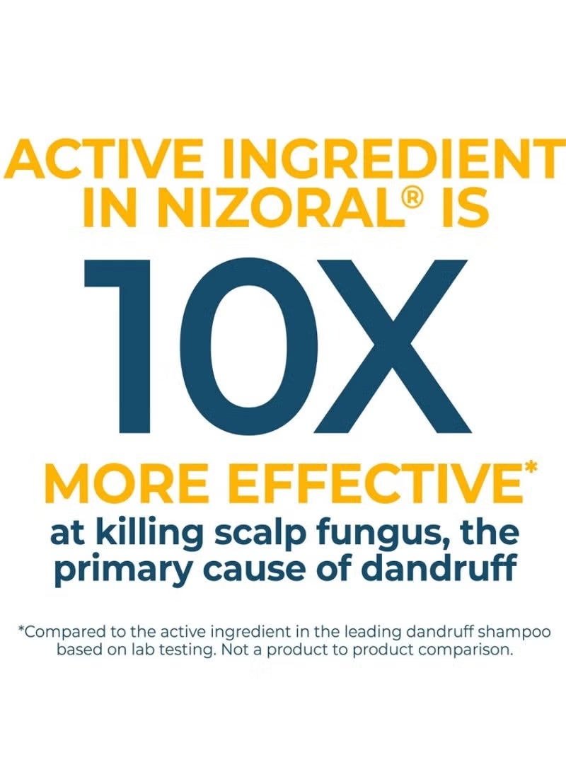 نيزورال Nizoral شامبو مكافحة قشرة الرأس بنسبة 1٪ من الكيتوكونازول، رائحة منعشة، 7 أوقية سائلة - شامبو مكافحة قشرة الرأس، شامبو زيت شجرة الشاي، يمنع قشرة الرأس - Image 5