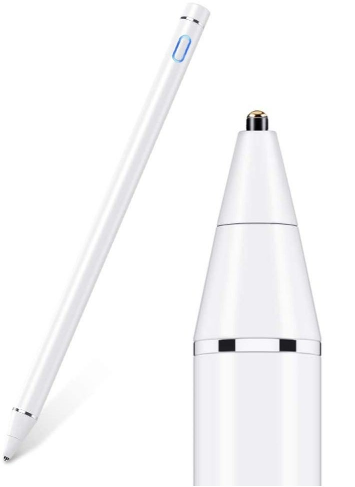 BGM - Precision Stylus Pencil for Apple iPad Pro - White: Enhance Your Digital Creativity with Pinpoint Accuracy and Elegant Design - Image 1