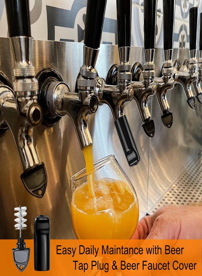 Dbgogo صنبور بيرة Dbgogo، مصنوع بالكامل من الفولاذ المقاوم للصدأ 304، صنبور بيرة تجاري مع مقبض وسدادة، مانع للتسرب، مناسب للبارات المنزلية وأبراج البيرة. - Image 5