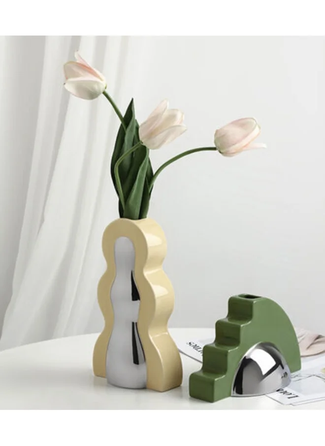 Roomours Bedin Vase - Beige